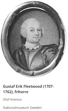 Porträtt av Gustaf Erik Fleetwood (1707–1762)